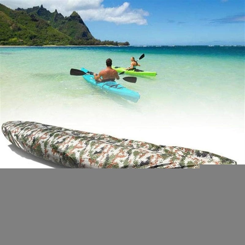 woobles Kayak Cover Canoe Storage UV Protection Camouflage Boat Cover - Image 5